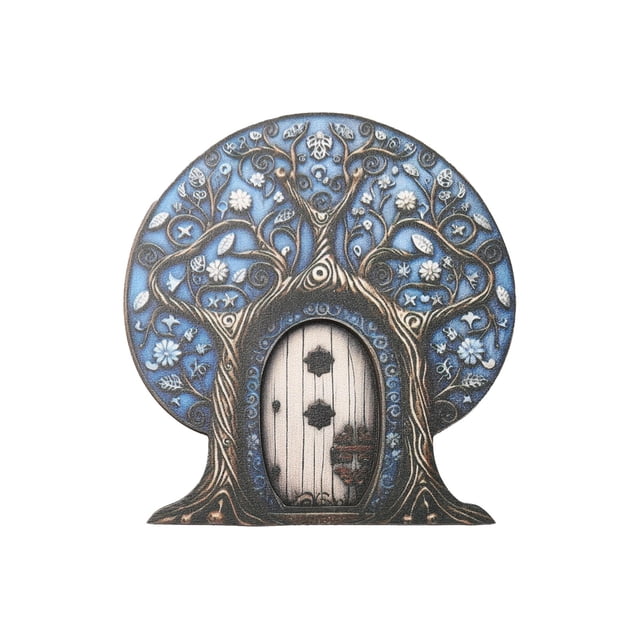 Precio reducido por tiempo limitado!Puertas de hadas para árboles, puerta de hadas en miniatura para exteriores, decoración de árboles, accesorios de jardín