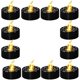 thumbnail image 3 of Naiovety Luz de Vela electrónica Luz de té Luz de LED Sin llama Luz de con luz intermitente para la decoración de la atmósfera del Iluminación navideña Naiovety HA018426-00, 3 of 6