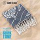 thumbnail image 2 of Toalla de playa Sand Cloud Sunset Swim, 100% algodón orgánico, 2 of 6