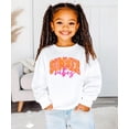 thumbnail image 3 of Summer Vibes Sweatshirt for Women, Teens, & Girls Girly Orange and Pink Summer Pullover White Sweatshirt Youth Large, 3 of 5