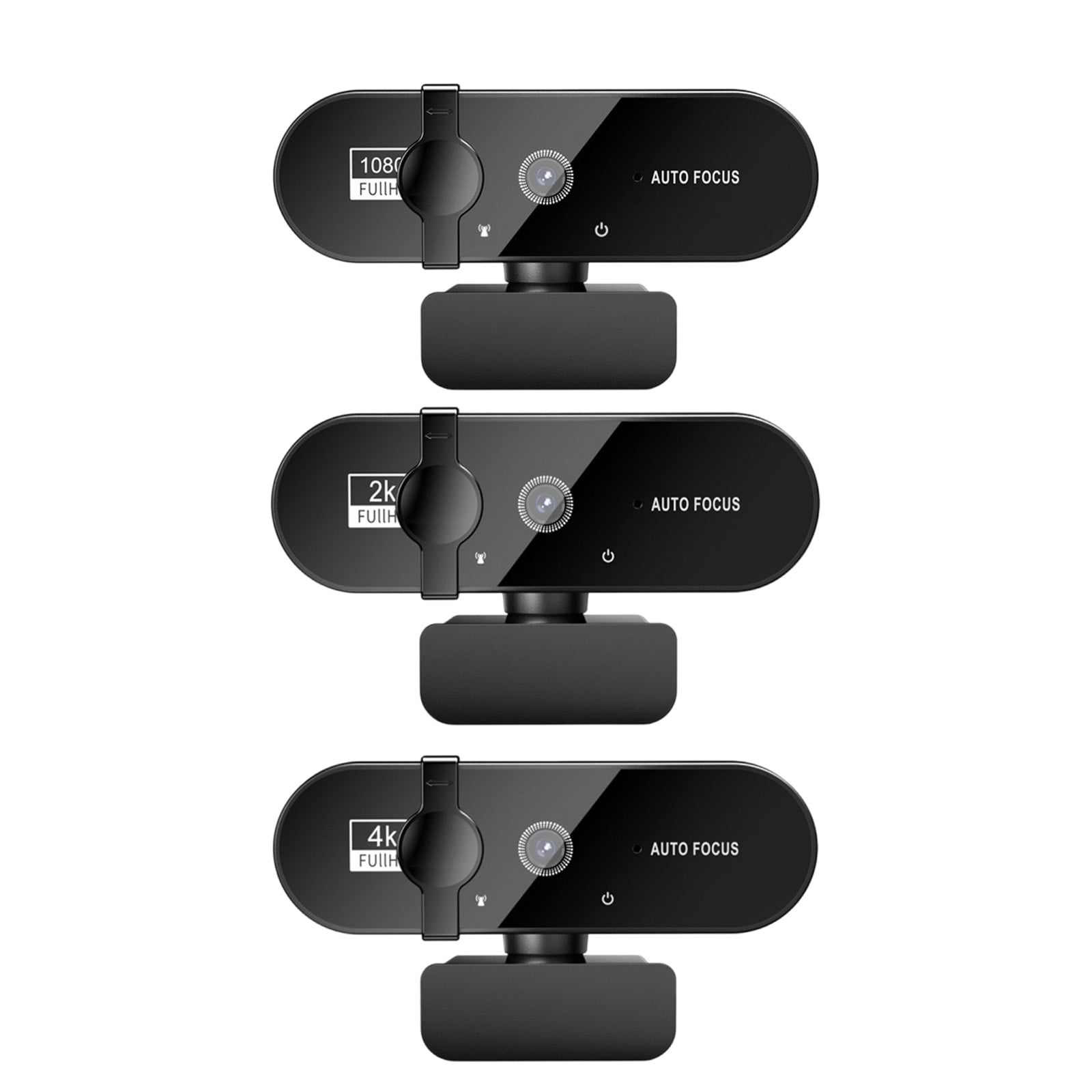 W66 Webcam with Auto Focused and Build In Microphone High Resolution Optional Enhances Video and Auditory Experience