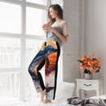 thumbnail image 6 of Bingfone Pajamas for Women,Sunset Ocean Watercolor Dolphin Pajama Pants with Pockets-X-Large, 6 of 7