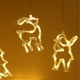thumbnail image 4 of Luces de decoración de ventana de Navidad, ventanillas colgantes, luces de cadena, decoración navideña Afortunado Sencillez, 4 of 5