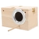 thumbnail image 5 of ColoMX Caja nido para pájaros, cajas nido para cría de aves, periquitos, casa de madera para pájaros, caja para cría de loros, 5 of 7