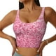 thumbnail image 1 of Balery Pink Glitter Sujetadores deportivos con espalda cruzada para mujer, acolchados, sin costuras, de alto impacto, ideales para yoga, gimnasio, entrenamiento y fitness.-, 1 of 8