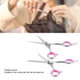thumbnail image 4 of Kit De Tijeras De Peluquero, Juego De Tijeras De Peluquero Para El Hogar, Corte De Cabello Profesional, Peine De Cizalla Texturizante De Acero Inoxidable Con Clips Para Salón De, 4 of 7