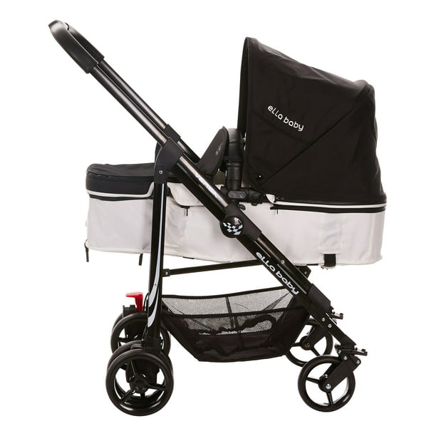 Versa Lightweight 3 in 1 Pram, Stroller, & Car Seat Carrier - Black -  Walmart.com - Walmart.com