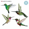 thumbnail image 6 of 18 x Hummingbird Window Clings for Glass Safety on Windows, Doors and Transparent Panels. Window Decals to Prevent Bird Strikes on Glass - Bird Alert. Made in America., 6 of 7