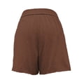 thumbnail image 4 of HAIJIE Womens Summer Swim Shorts Adjustable Ruched Side Bikini Shorts Womens Shorts Athletic for Women Girls Upf 50+ Swimsuit Bottoms with Liner, 4 of 4