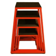 j/fit Plyo Box Set, Red/Black