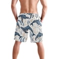thumbnail image 2 of joogoo Men's Swim Trunks Whales Underwater Beach Shorts with Pockets L, 2 of 6