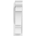 thumbnail image 2 of 7"W x 20"D x 26"H Balboa Architectural Grade PVC Outlooker with Traditional Ends, 2 of 8