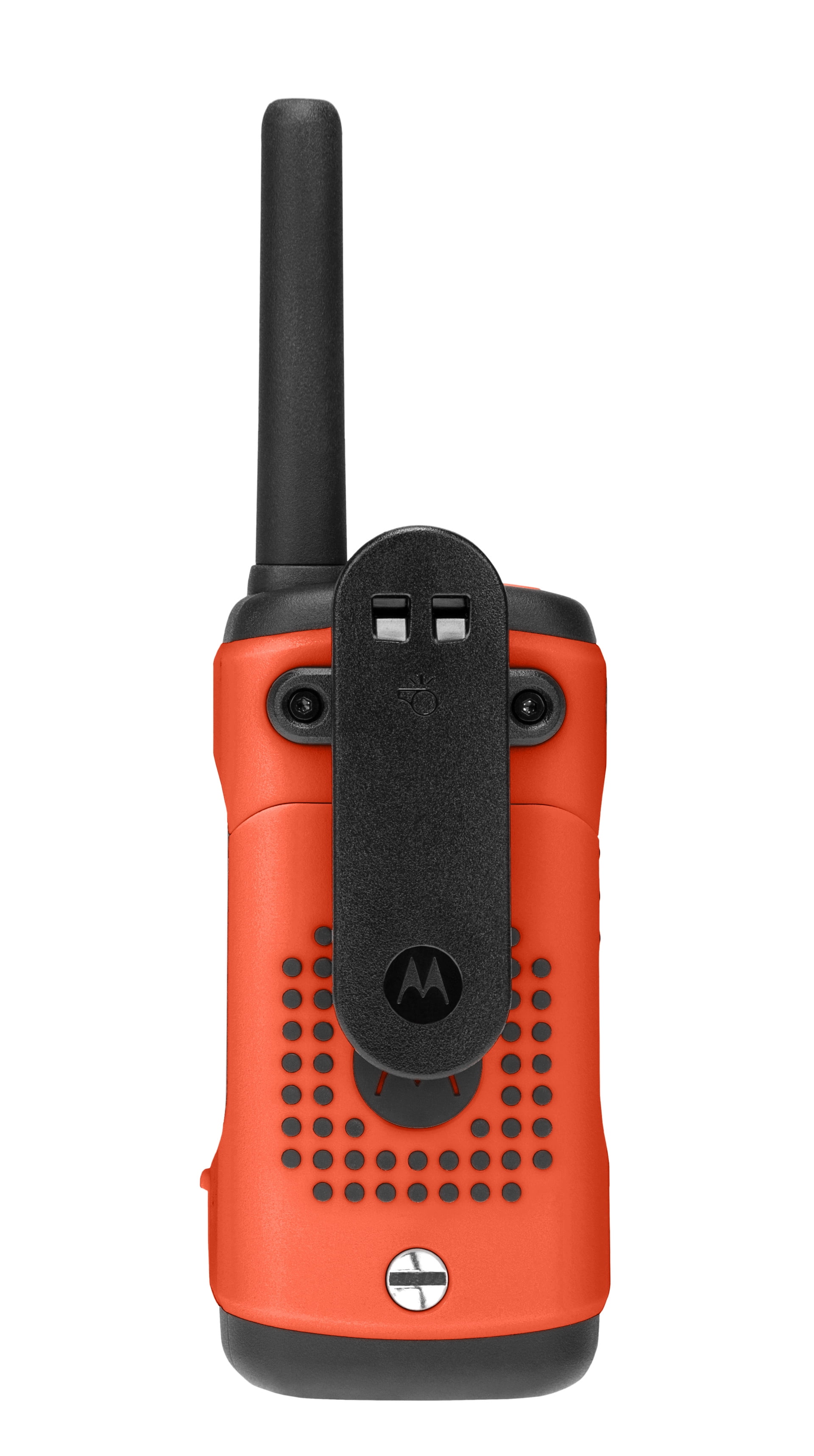 Motorola Solutions, Portable FRS, T605_H2O, Talkabout, Two-Way Radios, Rechargeable, 22 Channel, 35 Mile, Orange W/Black, 2 Pack