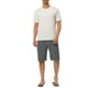 thumbnail image 2 of Pantalones cortos de verano para hombres INSPIRE CHIC para el Día del Padre, con cordón elástico en la cintura, sólidos, para la playa y la natación, 34 gris, 2 of 6
