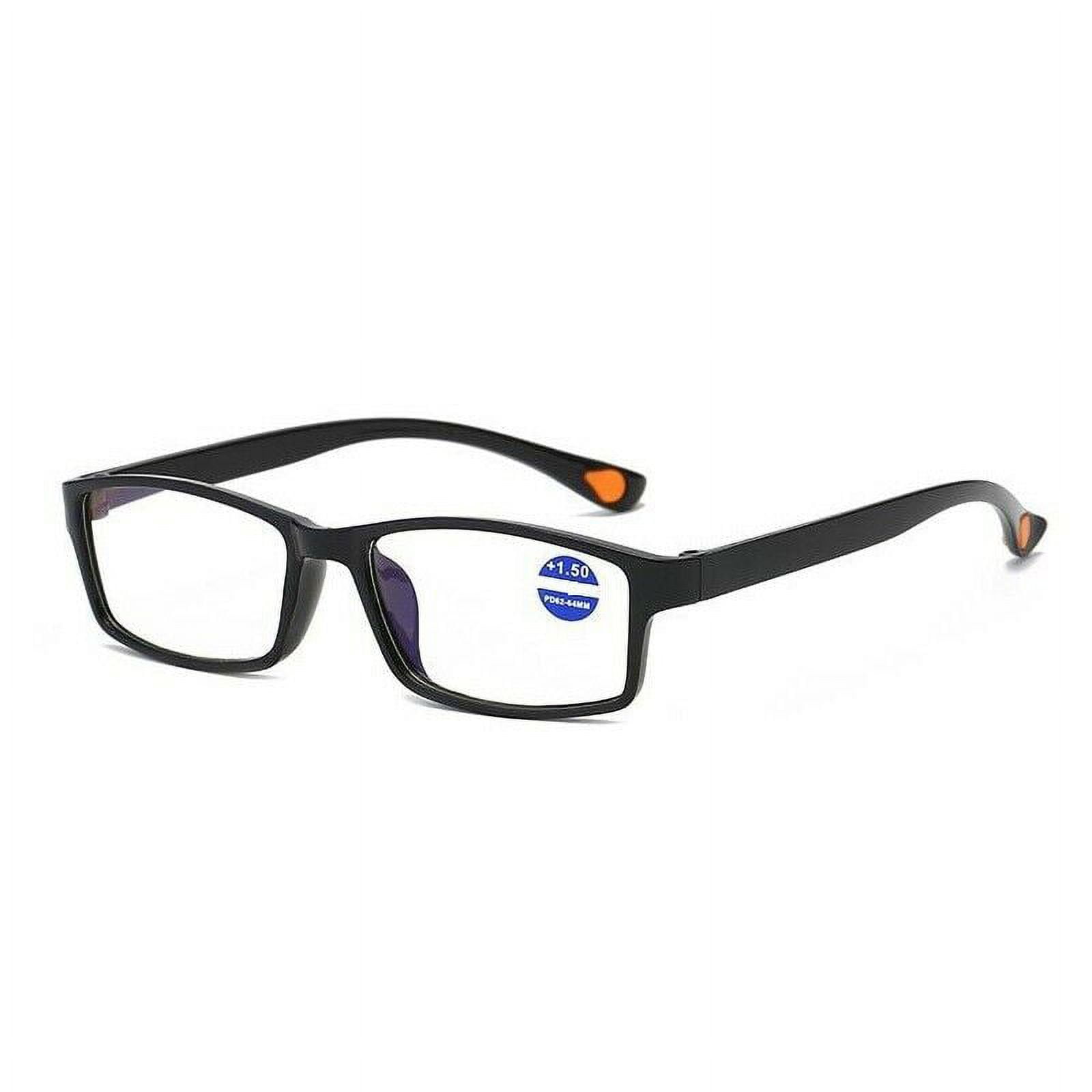 11 Packs Unisex Fashion Rectangular Reading Glasses Blue Light Blocking Readers for Men Women +2.50