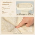 thumbnail image 6 of Gymax Modern Cat Tree Tower Cat Activity Tower w/ Large Plush Perch Beige, 6 of 10