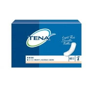 TENA Heavy Bladder Control Pad 13 Inch Length Heavy Absorbency Dry-Fast Core One Size Fits Most Unisex Disposable, 41509 - Case of 180
