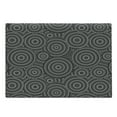 thumbnail image 1 of Black and White Cutting Board, Concentric Dotted Circles Inspired from Australian Aborginial Art, Decorative Tempered Glass Cutting and Serving Board, Large Size, Grey Black White, by Ambesonne, 1 of 1
