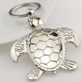 thumbnail image 3 of Creative Silver Metal Turtle KeyRings Key Chain Decor Pen Ha Charm S8 Hot K6 L4 D9H7, 3 of 9