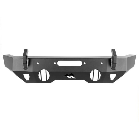 Rugged Ridge HD Bumper Stubby Front 07-18 Jeep Wrangler JK 18-20 Jeep Wrangler JL 2020 JT