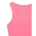 thumbnail image 5 of J. METHOD Women's Tank Top Sleeveless Racerback Basic Stretch Comfy Slim Fitted Ribbed Knit Tops Workout Yoga T Shirt NEWT386 Neon Pink M, 5 of 6