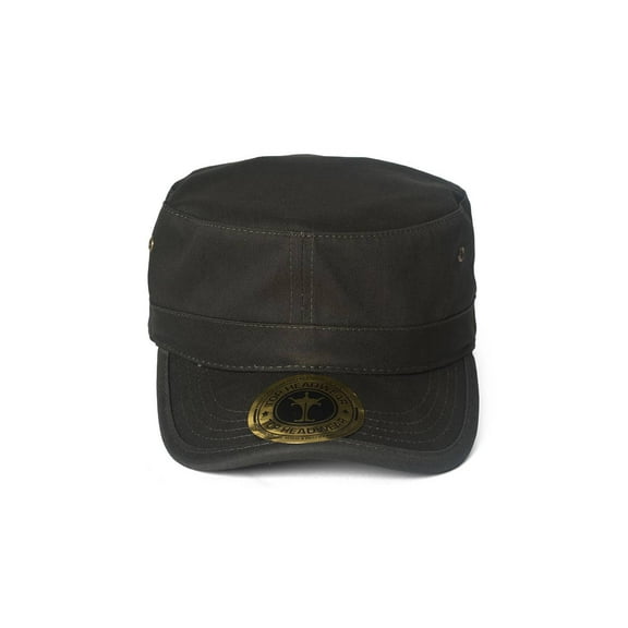 Top Headwear Basic GI Adjustable Cadet Cap - Charcoal