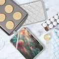 thumbnail image 5 of Yayeee Pot Holders Kitchen Heat Resistant with Pocket 7"x9.8" Cotton Oven Cooking Hot Pads, Psychedelic Forest, 5 of 7