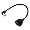 thumbnail image 4 of AOOOWER Rj45 Cat6 Gigabit 90Degree Ethernet Extension Cable For Fast Speed Data Transfer, 4 of 19