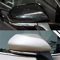 Furulu Right Passenger Side Mirror Lower Cover Trim Chrome For Toyota Camry 2019-2023