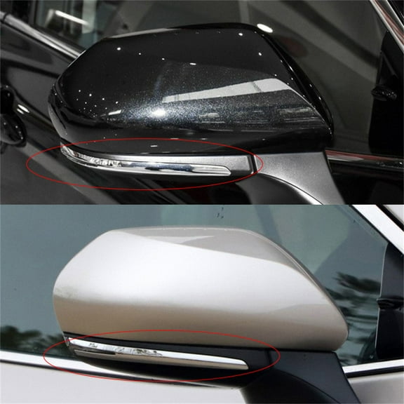 Furulu Right Passenger Side Mirror Lower Cover Trim Chrome For Toyota Camry 2019-2023