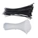 thumbnail image 3 of Injueey 100 unids/set de bridas para cables, organizador de bridas de nailon de plástico autoblocante, Cable de sujeción, bridas estándar Almacenamiento y organización del hogar Blanco Injueey HA2490-02B, 3 of 6