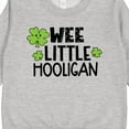thumbnail image 3 of Inktastic St. Patrick's Day Wee Little Hooligan with Clovers Toddler Sweatshirt, 3 of 4