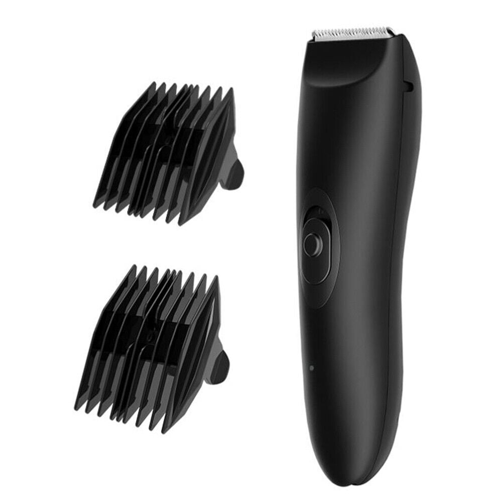 Jahy2Tech Electric Groin Hair Trimmer for Men Ball Shaver Body Groomer Razor Waterproof