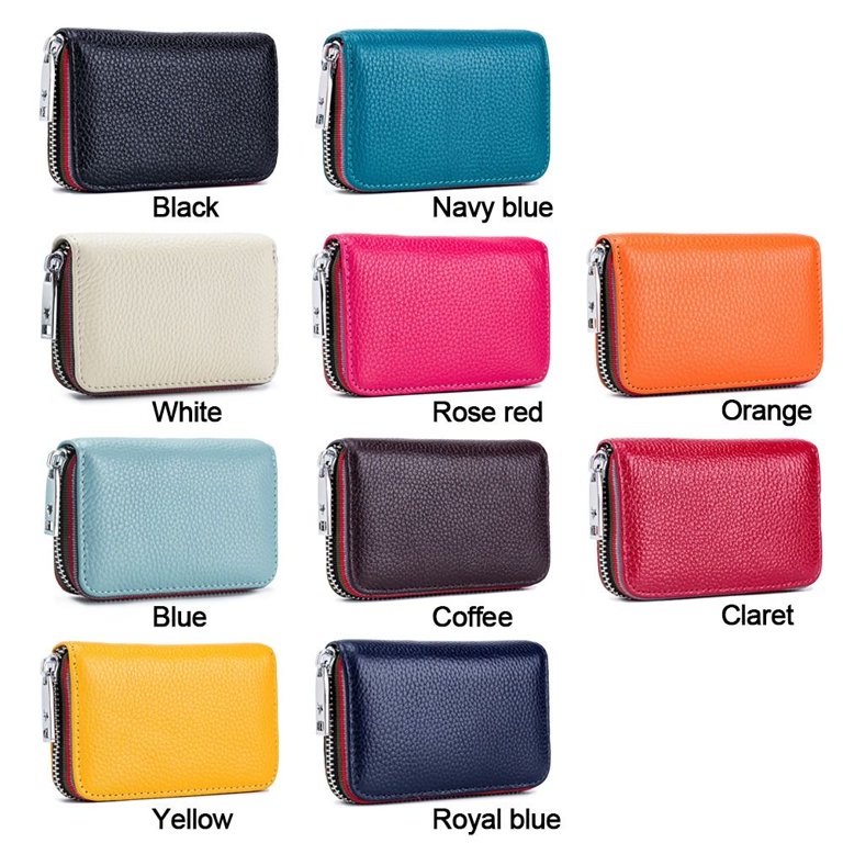 Men's Wallet Foldable Small Money Purses Leather Wallet