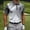 Gray, variant on BRGZLK Mens Golf Shirts Summer 2026 Short Sleeve Turn-Down Collar Button-Down Lightweight Breathable Moisture Wicking Casual Pullover Shirts Gray L