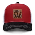 thumbnail image 1 of Gorra Trucker Negro con Parche de Cuero - Regalo de Hija para Papá, 1 of 4