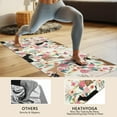 thumbnail image 4 of Chihuahua and Pioneer Flower Hot Yoga Mat Towel Non Slip for Hot Yoga - Quick-Drying Yoga Mat Cover with 4 Corner Pockets with Travel Bag - Hot Yoga Towel Non Slip Grip Moisture Wicking Sweat 70"x26", 4 of 6