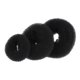 thumbnail image 1 of Juego de 3 Ligas Invisibles para Cabello en Estilo Donut, Color Negro, Tamaños Grande, Mediano y Pequeño, Ideales para Recogidos Elegantes y Discretos., 1 of 4