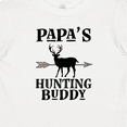thumbnail image 4 of Inktastic Papa Hunting Buddy Bow Hunter Boys or Girls Baby T-Shirt, 4 of 5