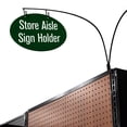 thumbnail image 2 of Gondola Shelf Double Side Magnetic Store Aisle Sign Holder, Department Walkway Section Marker & Labeler for Store Shelving, 20 Pack, 2 of 2