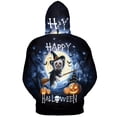 thumbnail image 2 of Happy Halloween Chinese Crested Witch Pumpkins Bats All Over Print 3D Hoodie Unisex Merch Hoodies Dog Lover - 13012, 2 of 6