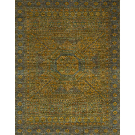 Ahgly Company Machine Washable Indoor Rectangle Abstract Sepia Brown Area Rugs, 2' x 5'