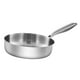 thumbnail image 1 of Sartén con mango ergonómico, ideal como regalo, versátil, ideal para cocinar carne, para interiores y exteriores, restaurantes, cocinas domésticas. Diámetro 24 cm, 1 of 8