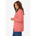 thumbnail image 3 of Woman Within Plus Size Perfect Long-Sleeve Cardigan, 3 of 6