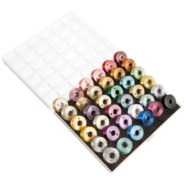 unbranded 1Jgo Hilo Para Bordado Metálico Multicolor Resistente Y Práctico Para Y Manualidades