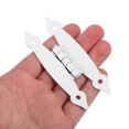thumbnail image 5 of FRCOLOR 8 pcs  Interior Door Hinge Iron Door Hinge Kitchen Cabinet Door Hinge Furniture Closing Hinge, 5 of 8