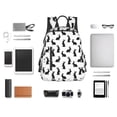 thumbnail image 4 of Fotbe Black Rabbit Mochila Ligera para Hombres y Mujeres - Duradera y Resistente al Agua, Ideal para Escuela, Trabajo, Viajes y Uso Diario, 4 of 7
