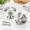 Silver 20 Pack, variant on Black 35 Pack 1-1/4 Inch Round Stainless Steel Zinc Alloy Cabinet Knobs