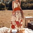thumbnail image 3 of Mushrooms & Tiny Friends Sleeveless Dress Loose Women's Dress Dresses Luxury Evening Dresses, 3 of 9