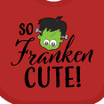 thumbnail image 4 of Inktastic Halloween So Franken Cute Boys or Girls Baby Bib, 4 of 4